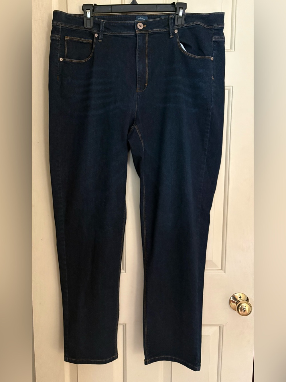 J Jill High Rise Straight Leg Denim Jeans Size 20W